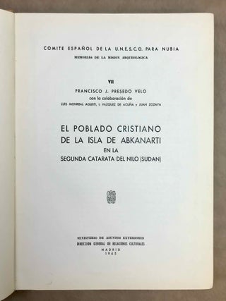 Memorias de la Misi&oacute;n Arqueol&oacute;gica Espa&ntilde;ola en Nubia (Egipto y Sud&aacute;n) 1, 2, 3, 4, 5, 7, 8 & 9.[newline]M12038-27.jpeg