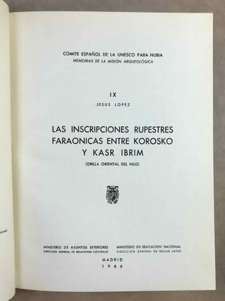 Memorias de la Misi&oacute;n Arqueol&oacute;gica Espa&ntilde;ola en Nubia (Egipto y Sud&aacute;n) 1, 2, 3, 4, 5, 7, 8 & 9.[newline]M12038-36.jpeg