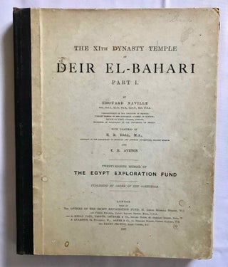 The XIth Dynasty Temple at Deir El-Bahari. Part I, II & III (complete set)