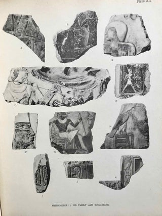 The XIth Dynasty Temple at Deir El-Bahari. Part I, II & III (complete set)