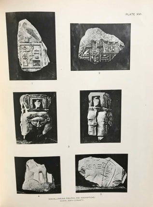 The XIth Dynasty Temple at Deir El-Bahari. Part I, II & III (complete set)