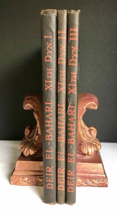 Item #M1203e The XIth Dynasty Temple at Deir El-Bahari. Part I, II & III (complete set)....
