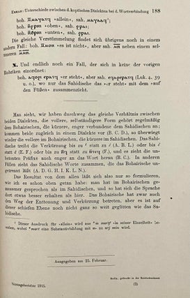 Unterschiede zwischen den koptischen Dialekten bei der Wortverbindung