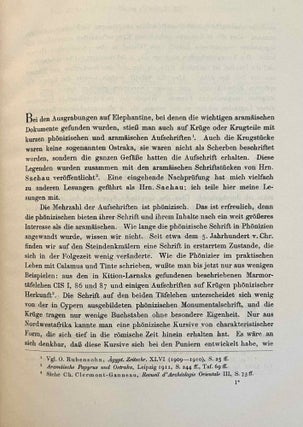 Phönizische und aramäische Krugaufschriften aus Elephantine