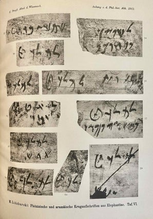Phönizische und aramäische Krugaufschriften aus Elephantine
