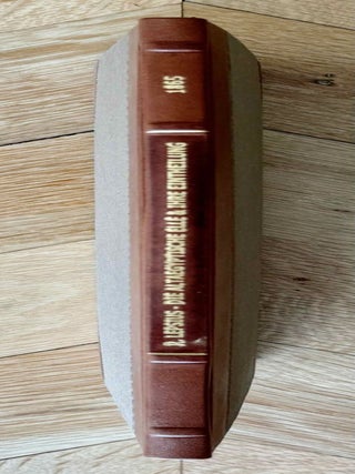 Item #M12063 Die alt-aegyptische Elle und ihre Eintheilung. LEPSIUS Karl Richard