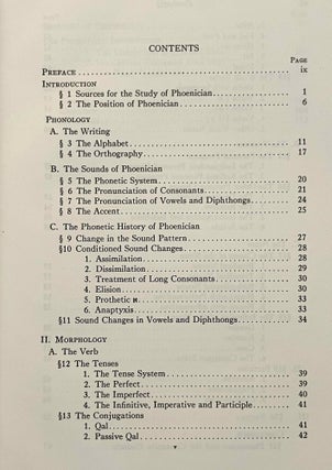 A grammar of the Phoenician language
