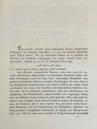 Ueber die Lage von Tigranokerta
