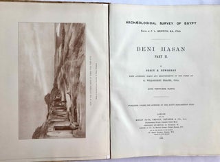Beni Hasan. Part I, II, III & IV (complete set). Signed copies.[newline]M1209l-17.jpg