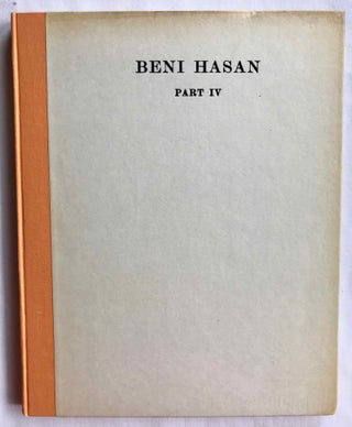 Beni Hasan. Part I, II, III & IV (complete set). Signed copies.[newline]M1209l-31.jpg