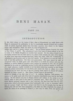 Beni Hasan. Part I. II, III & IV (complete set)[newline]M1209n-33.jpeg