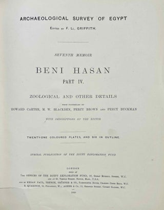 Beni Hasan. Part I. II, III & IV (complete set)[newline]M1209n-41.jpeg