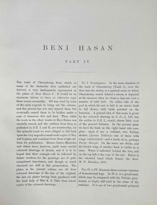 Beni Hasan. Part I. II, III & IV (complete set)[newline]M1209n-42.jpeg