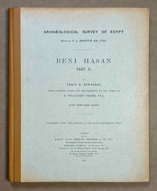 Beni Hasan. Part I, II, III & IV (complete set)[newline]M1209s-14.jpeg
