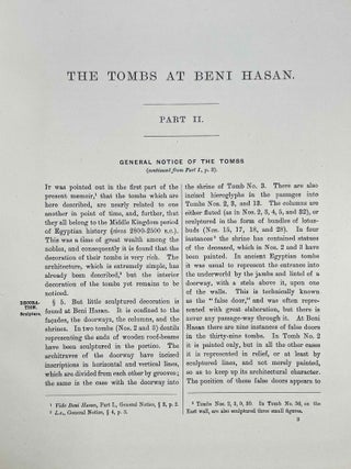 Beni Hasan. Part I, II, III & IV (complete set)[newline]M1209s-18.jpeg