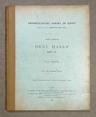 Beni Hasan. Part I, II, III & IV (complete set)[newline]M1209s-22.jpeg