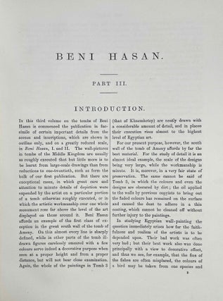 Beni Hasan. Part I, II, III & IV (complete set)[newline]M1209s-25.jpeg
