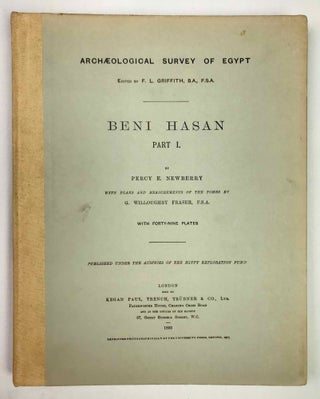 Item #M1209t Beni Hasan. Part I. GRIFFITH Francis Llewellyn T. - NEWBERRY Percy E