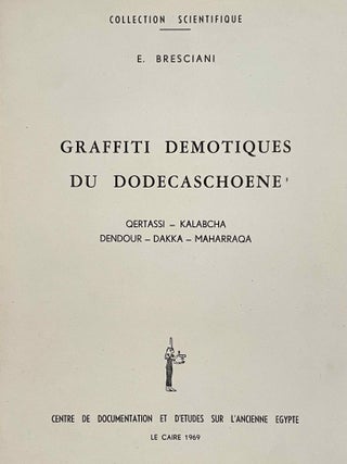 Graffiti d&eacute;motiques du Dod&eacute;caschoene. Qertassi-Kalabcha-Dendour-Dakka-Maharraaqa.[newline]M12100-02.jpeg