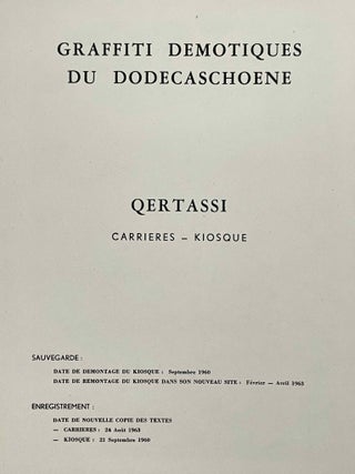 Graffiti d&eacute;motiques du Dod&eacute;caschoene. Qertassi-Kalabcha-Dendour-Dakka-Maharraaqa.[newline]M12100-07.jpeg