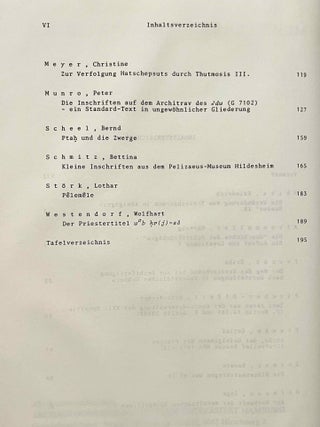 Miscellanea aegyptologica. Wolfgang Helck zum 75. Geburtstag.