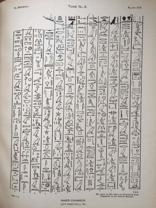 El-Bersheh. Part I: The tomb of Tehuti-Hetep. Part II. (complete set)[newline]M1211-08.jpg