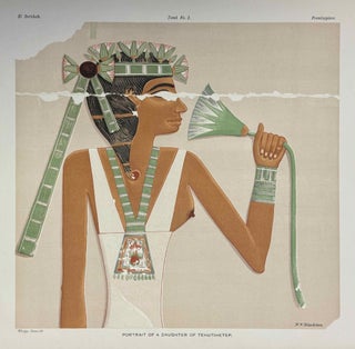 Item #M1211k El-Bersheh. Part I: The tomb of Tehuti-Hetep. Part II. (complete set). GRIFFITH...