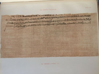 The Amherst papyri. Being an account of the Egyptian Papyri in the collection of the Right Hon. Lord Amherst of Hacknet, F.S.A., at Didlington Hall, Norfolk. With an appendix on a coptic papyrus, by W.E. Crum. Vol. I.[newline]M1214-13.jpg