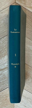 Item #M12218 Le Ramesseum. Tome I: Hypostyle N (travée centrale). GOYON Jean-Claude - EL-ACHIRIE...