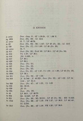 Studies in Mycenaean inscriptions and dialect 1953 - 1964. A complete bibliography and index incorporating the contents of volume I - X published between 1956 and 1965 by the Institute of Classical Studies of the University of London.