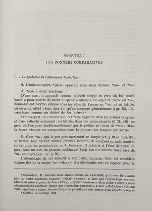 Etudes de composition nominale en Mycénien. Tome I: Les préfixes méliotarifs du grec.