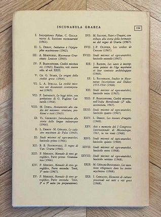 Etudes de composition nominale en Mycénien. Tome I: Les préfixes méliotarifs du grec.