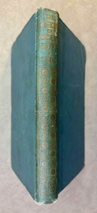 Item #M12257 The Architecture of Ancient Egypt. A Historical Outline. BELL Edward