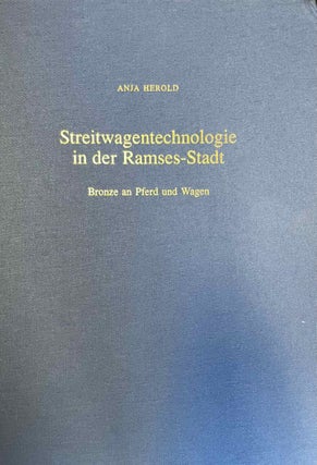 Item #M12302 Streitwagentechnologie in der Ramses-Stadt. Bronze an Pferd und Wagen. HEROLD Anja