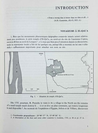 Le temple d'el-Qala. Tome I: Relevé des scènes et des textes; sanctuaire central, sanctuaire nord, salle des offrandes, n°1-112.