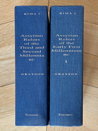 Royal Inscriptions of Mesopotamia. Assyrian Periods. Vol. I: Assyrian rulers of the third and second millennia BC (to 1115 BC). Vol. II: Assyrian rulers of the early first millennium BC (1114-859 BC).
