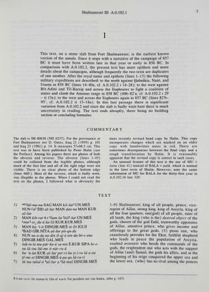 Royal Inscriptions of Mesopotamia. Assyrian Periods. Vol. III: Assyrian rulers of the early first millennium BC. Part 2: 858-745 BC.