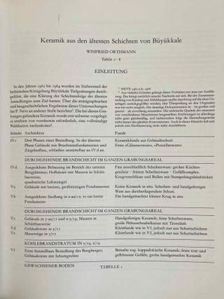Bogazk&ouml;y. Teil 1: Neue Untersuchungen in der hethitischen Hauptstadt. Teil 2: Neue Untersuchungen hethitischer Architektur. Teil 3: Funde aus den Grabungen 1952-1955. Teil 4: Funde aus den Grabungen 1967 und 1968. Teil 5: Funde aus den Grabungen 1970 und 1971. Teil 6: Funde aus den Grabungen bis 1979.[newline]M12337-28.jpeg