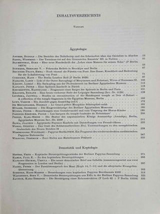 Festschrift zum 150 j&auml;hrigen Bestehen des Berliner &Auml;yptischen Museums[newline]M12342b-04.jpeg