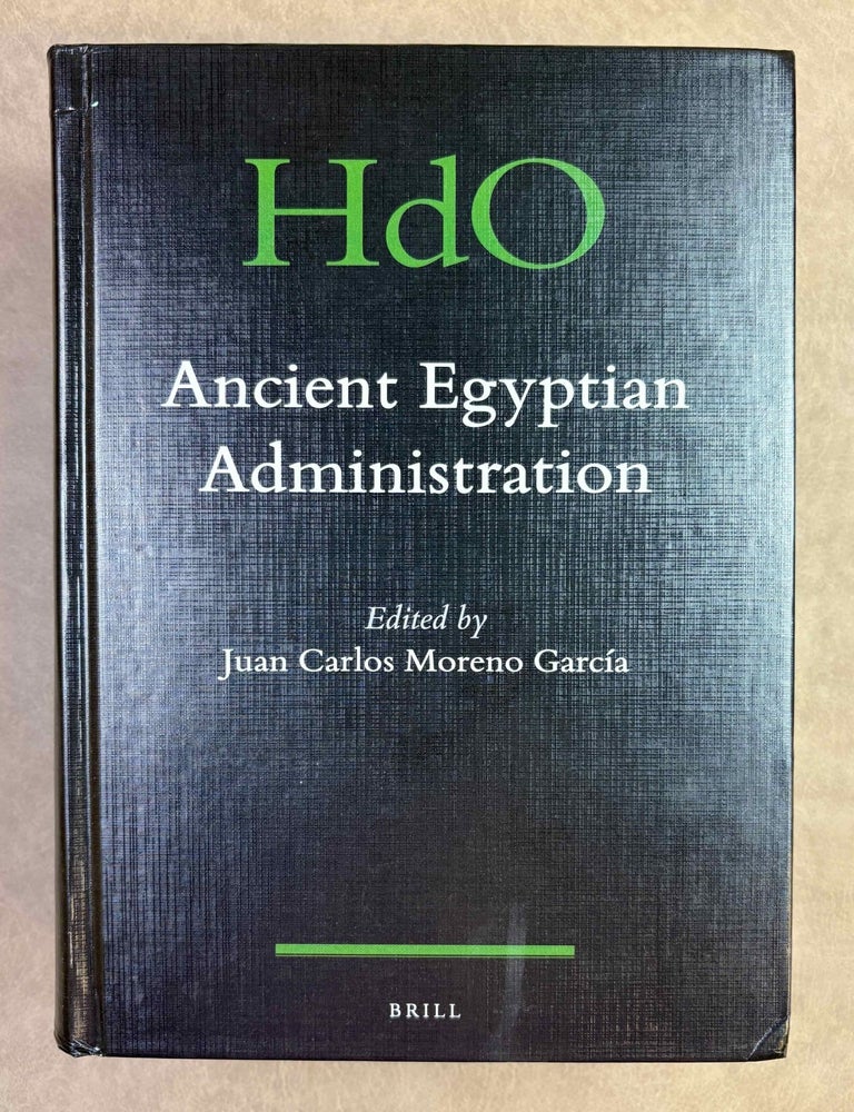 Item #M12343 Ancient Egyptian administration. MORENO GARCIA Juan Carlos.[newline]M12343-00.jpeg