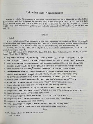 Die koptischen Rechtsurkunden der Papyrussammlung der &Ouml;sterreichischen Nationalbibliothek. Text, &Uuml;bersetzungen, Indices.[newline]M12346-05.jpeg