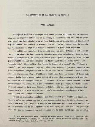 Assyrian royal inscriptions. New horizons in literary, ideological, and historical analysis. Papers of symposium held in Cetona (Siena), June 26-28, 1980.