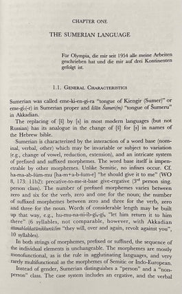 Sumerian grammar (XEROX)