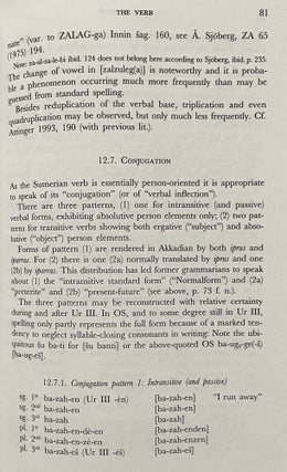 Sumerian grammar (XEROX)