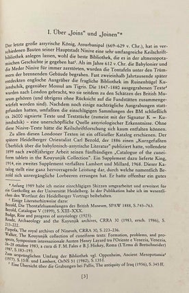 Ein Brief Sîn-idinnams von Larsa an den Sonnengott sowie Bemerkungen über "Joins" und das "Joinen