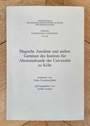 Item #M12386 Magische Amulette und andere Gemmen des Instituts für Altertumskunde der...