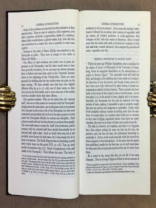 The great tomb robberies of the Twentieth Egyptian dynasty. Being a critical study, with translations and commentaries, of the papyri in which these are recorded. Vol I: Text. Vol. II: Plates (complete set)[newline]M1239l-10.jpeg