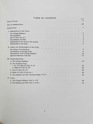 The Chicago syllabary and the Louvre syllabary AO 7661 (XEROX)