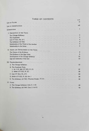 The Chicago syllabary and the Louvre syllabary AO 7661 (XEROX)
