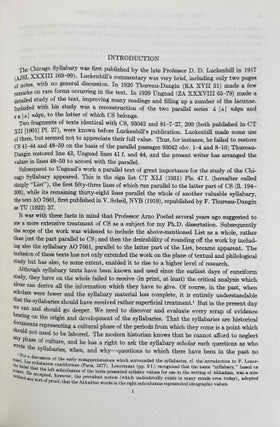 The Chicago syllabary and the Louvre syllabary AO 7661 (XEROX)